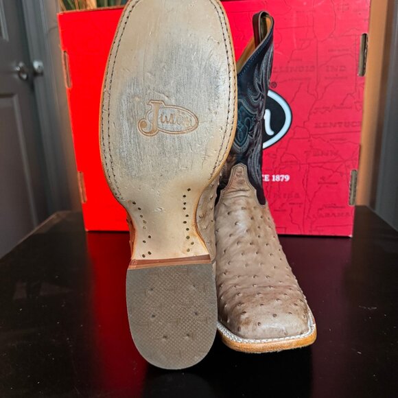 Justin 11” Men’s Mosely (style J124)wide square toe boot - Picture 4 of 7